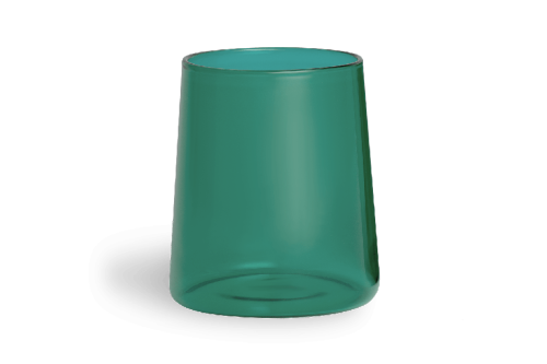 Стаканы сервировочные 4 шт Teal/Бирюзовый изумруд