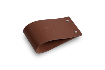 Холдер кожаный для подсвечника "Тепло" Brandy