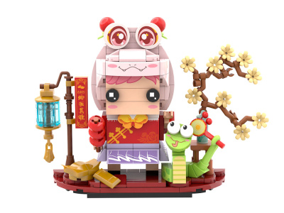 Eastern Inspiration 99006 Конструктор Девочка-змейка