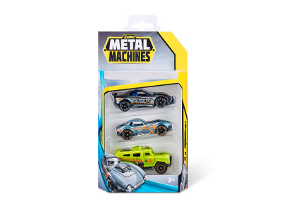 6715 Игрушка Zuru Metal Machines Машинка (3 шт.), в ассортименте