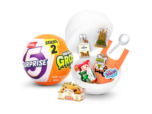 77567GQ1 Zuru 5 Surprise Капсула-сюрприз «Мега-мерзости!» S2