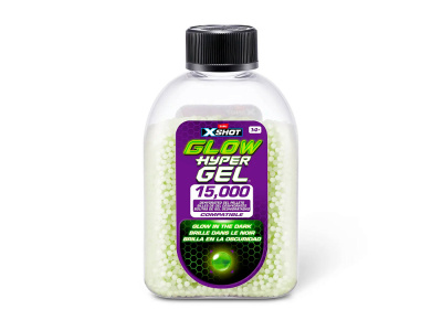 36785 Игровой набор Zuru X-Shot HYPERGEL «GLOW IN THE DARK»