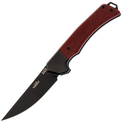 Складной автоматический нож Viking Nordway KA221-2, сталь D2, рукоять G10, красный