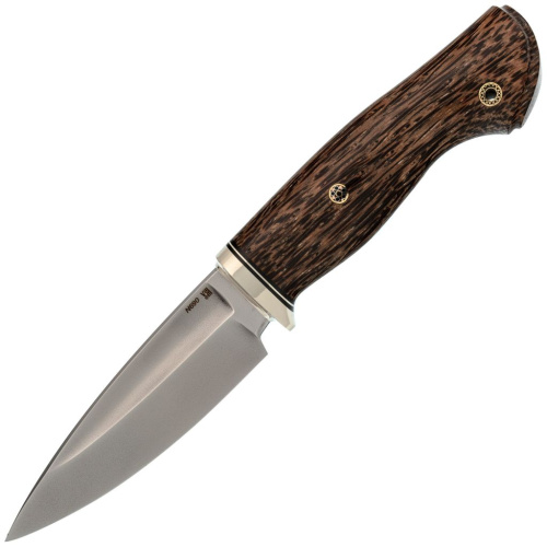 Охотничий нож Ястреб, сталь N690, рукоять стабилизированная пальма