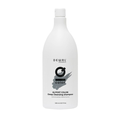 Шампунь глубокой очистки IQ POST COLOR Deep Cleansing Shampoo DEWAL Cosmetics