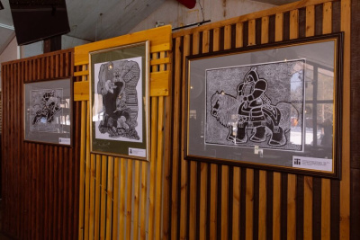 Графические работы по мотивам олонхо представят в парке «Үрдэл» в Якутске / Майя Гоголева Якутск Якутск Республика Саха (Якутия)