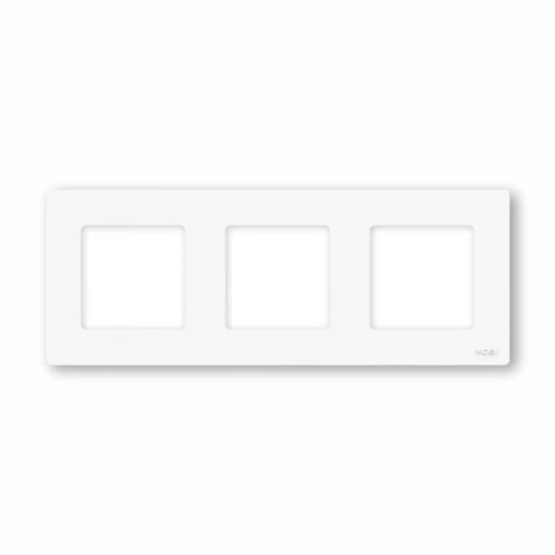 Рамка электроустановочная Moes Switch Surface Frame PP-SR-EU3P White