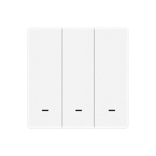 Умный выключатель Moes ZigBee Smart Switch Triple ZS-EUB White