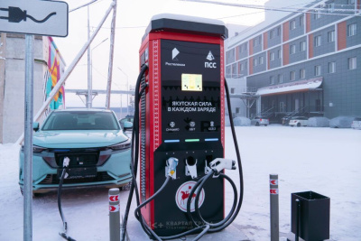 В Якутии расширяется сеть электрозарядок для автомобилей / ЯСИА   