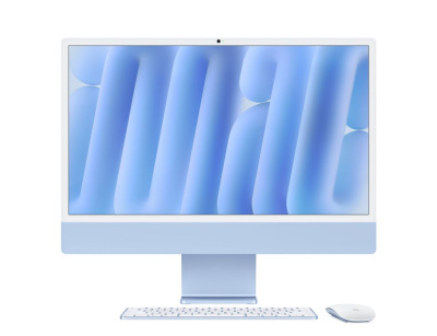 Apple iMac 24" with Retina 4.5K (M4 8C CPU, 8C GPU/16GB/512GB) (Blue) (Z1E5000JW)