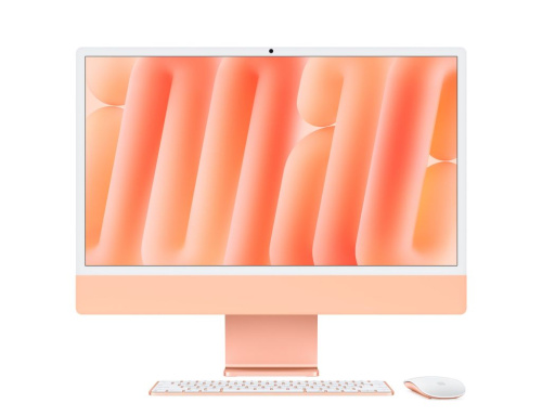 Apple iMac 24" with Retina 4.5K (M4 8C CPU, 8C GPU/16GB/512GB) (Orange) (Z1E8000E8)