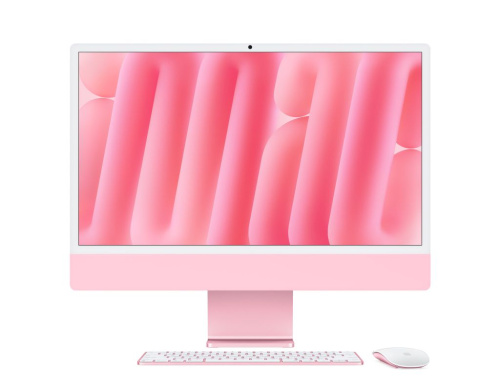 Apple iMac 24" with Retina 4.5K (M4 10C CPU, 10C GPU/16GB/512GB) (Pink) (MWV53/Z1ER000LG)