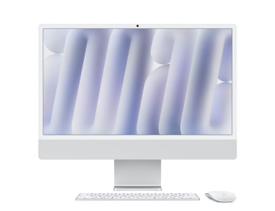 Apple iMac 24" with Retina 4.5K (M4 10C CPU, 10C GPU/16GB/1TB) (Silver) (Z1EJ000MC)