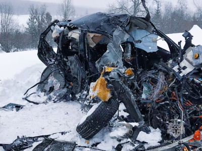 Пять человек погибли при лобовом столкновении в Якутии / ЯСИА   Республика Саха (Якутия)
