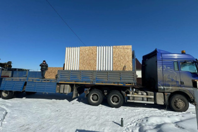 АТЛК начала доставку стройматериалов в четыре арктических района Якутии / ЯСИА   