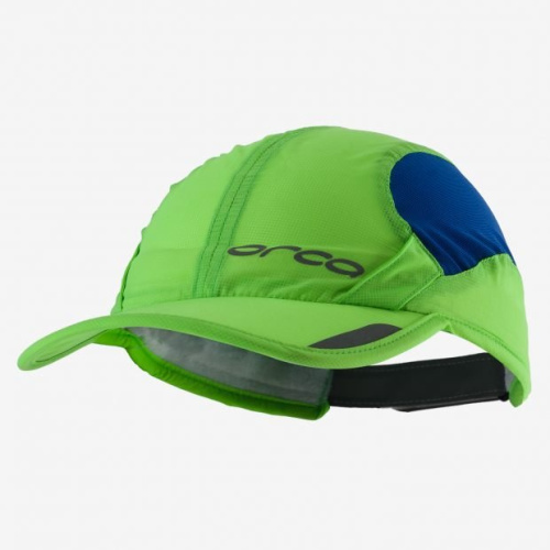 Кепка велосипедная ORCA, черный/зеленый, складная, 2021, HVAZ (Размер: L/XL)