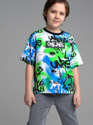 Фуфайка трикотажная для мальчиков (футболка)