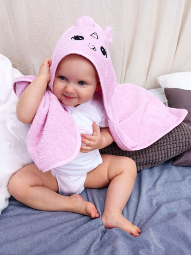 Полотенце детское текстильное для девочек