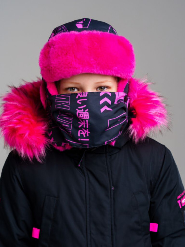 Шапка текстильная для девочек