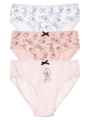 Трусы трикотажные для девочек, 3 шт в комплекте