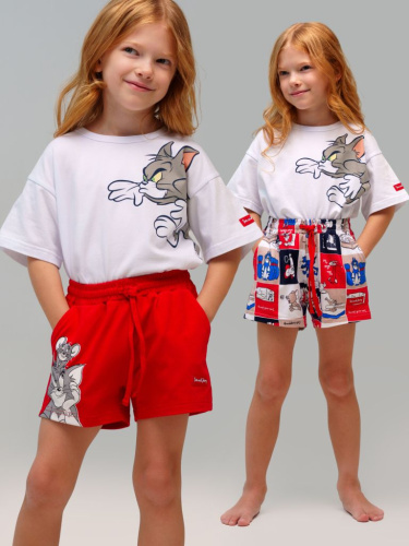 Шорты трикотажные для девочек, 2 шт в комплекте