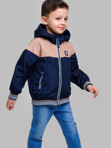 Куртка текстильная с полиуретановым покрытием для мальчиков (ветровка)