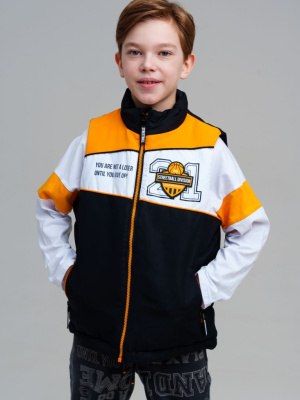 Жилет текстильный с полиуретановым покрытием для мальчиков