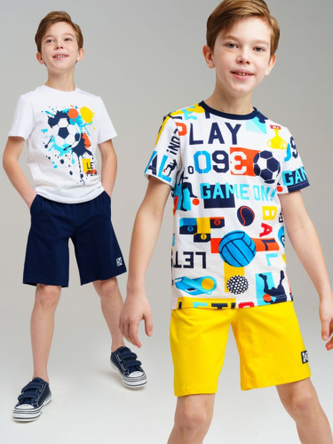 Шорты трикотажные для мальчиков, 2 шт в комплекте