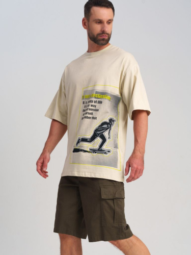 Фуфайка трикотажная для мужчин (футболка)