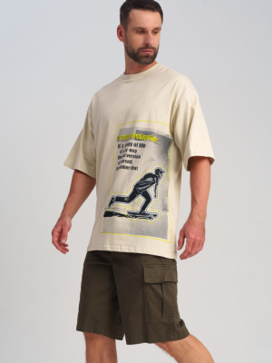 Фуфайка трикотажная для мужчин (футболка)