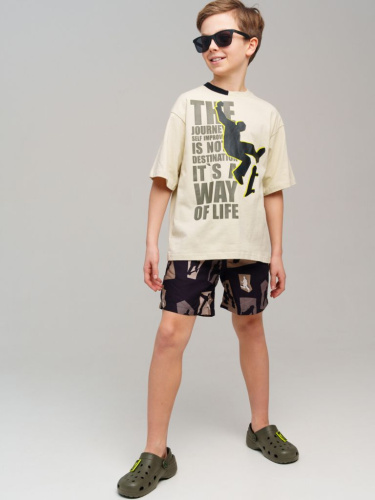 Фуфайка трикотажная для мальчиков (футболка)