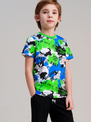 Фуфайка трикотажная для мальчиков (футболка)