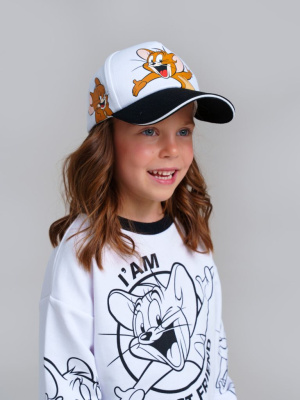 Кепка текстильная для девочек