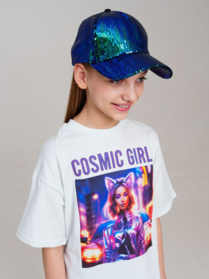 Кепка текстильная для девочек