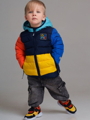 Куртка детская текстильная с полиуретановым покрытием для мальчиков