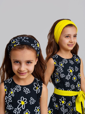 Косынка трикотажная для девочек, 2 шт в комплекте