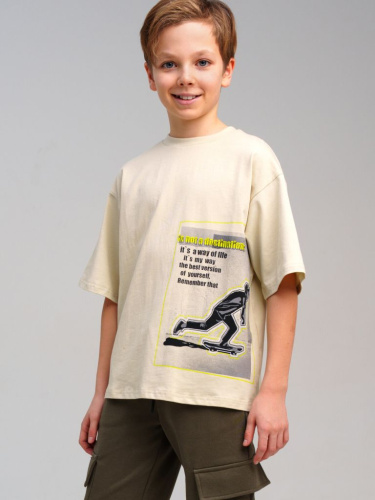 Фуфайка трикотажная для мальчиков (футболка)