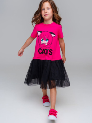 Платье трикотажное для девочек