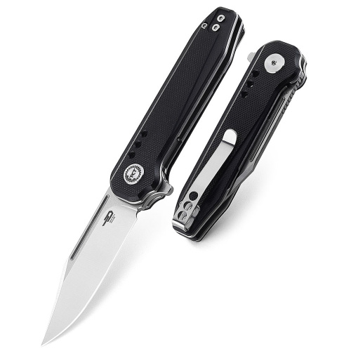 Нож складной Bestech Syntax, сталь 154CM, рукоять G10, черный