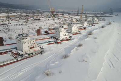 Речной флот АЛРОСА готовится к летней навигации 2025 года / ЯСИА   