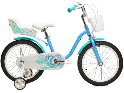 Детский велосипед Stels Jast 18, год 2025, цвет Синий