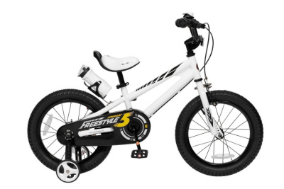 Детский велосипед Royal Baby Freestyle 16, год 2024, цвет Белый