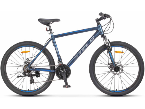 Горный велосипед Stels Navigator 600 MD 26, год 2025, цвет Синий-Синий, ростовка 14