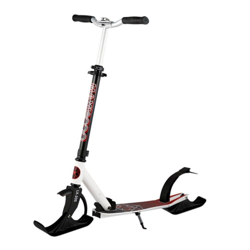 Самокат  Maxiscoo LX-205 (с лыжами), цвет Красный