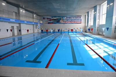 Президент РФ открыл восстановленный Якутией спорткомплекс в Докучаевске ДНР / ЯСИА   