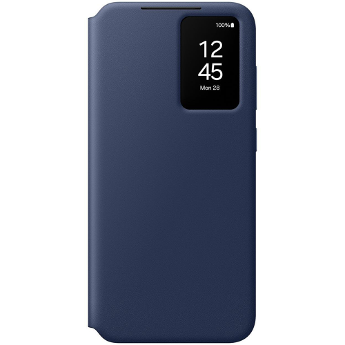 Чехол-книжка Samsung Wallet Case для Galaxy S24FE, поликарбонат / полиуретан, синий (EF-ZS721CLEGRU)