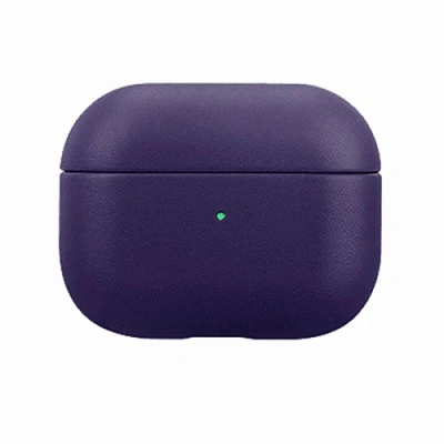 Чехол Kzdoo LuxCraft+ для AirPods 4 искусcтвенная кожа (фиолетовый)