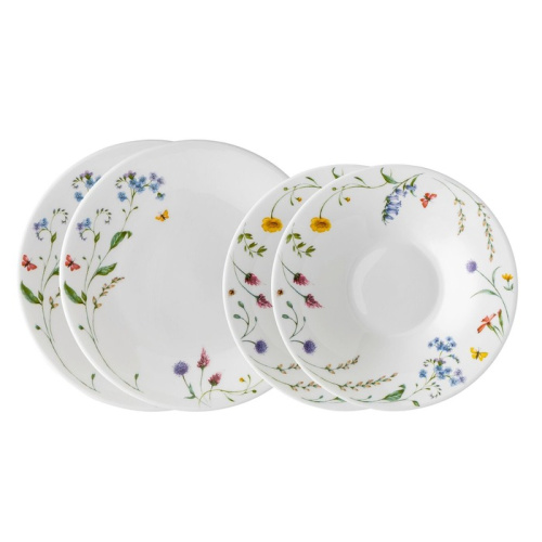 Hutschenreuther Набор тарелок на 2 персоны/4 предмета Spring Vibes Nora Hutschenreuther