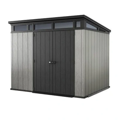 Пластиковый сарай Keter Artisan 9x7 серый