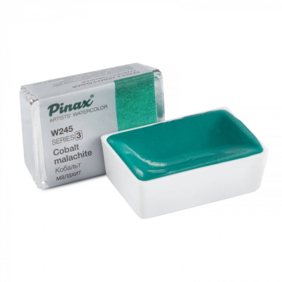Акварель Pinax кювета 2,5 мл W245 Кобальт Малахит